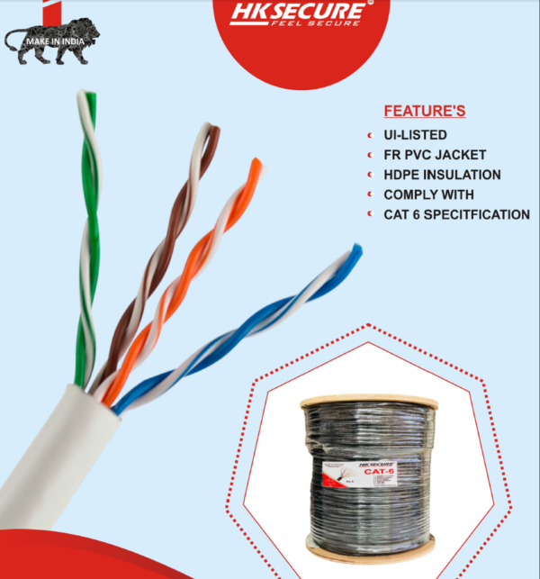 CAT6 CABLE INDOOR COPPER 305MTR - Image 2