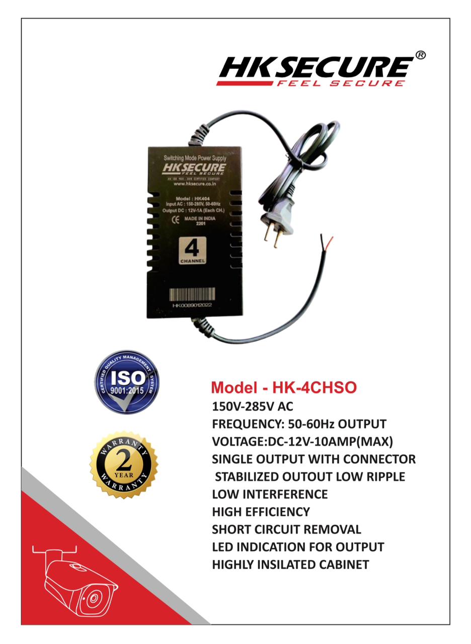4ch singal output power supply