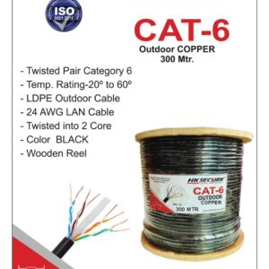 CAT6 CABLE OUTDOOR COPPER 305MTR