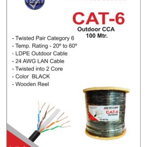 CAT6 CABLE OUTDOOR 100mtr